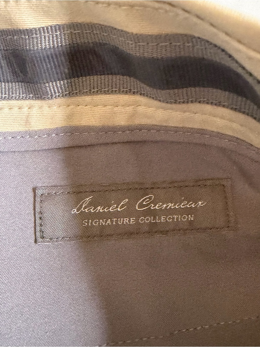 Daniel Cremieux Signature Collection Tan Dress Pants 36x34 Stretch - Picture 4 of 5